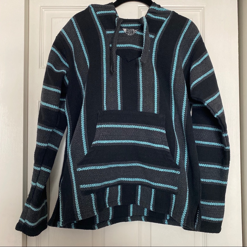 Knitted hoodie